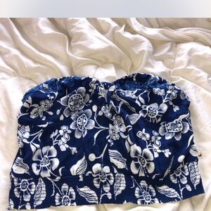 Y2K Hollister Floral Tube Top